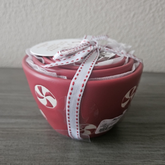 Rae Dunn Red Peppermint Measuring Cups - Picture 2 of 4